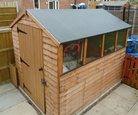 flat roof shed kit