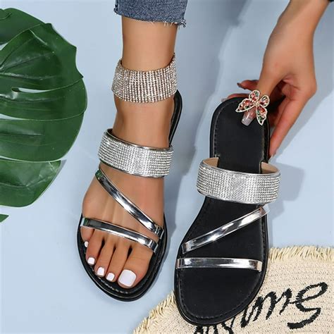 Flat Sandals Size 11