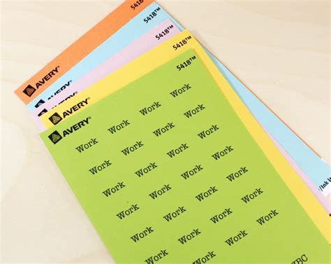 Flat Sheet Labels
