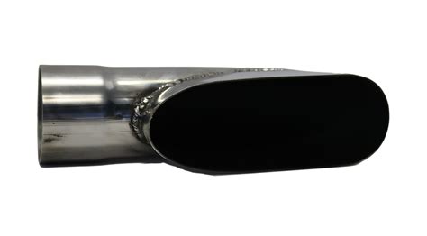 Flat Side Exit Exhaust Tips