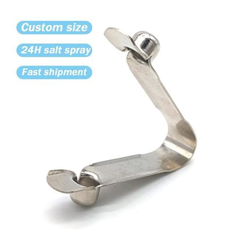 Flat Spring Clip Button