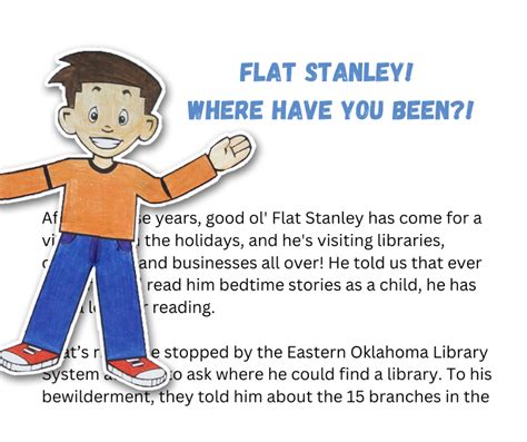 Flat Stanley Printable Book