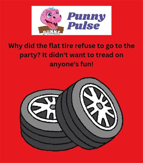 Flat Tire Dad Jokes