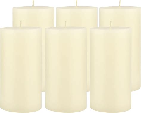 Flat Top Pillar Candles