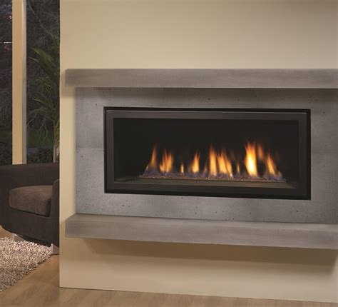 flat wall mount fireplace gas