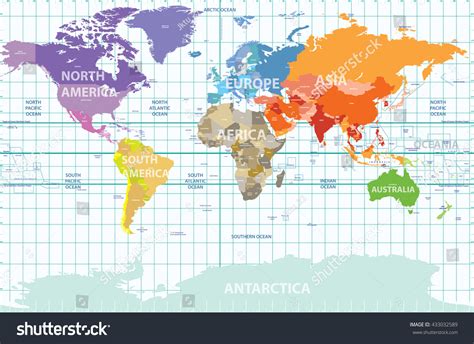 World Map With Latitude And Longitude Lines Printable Maps Inside At