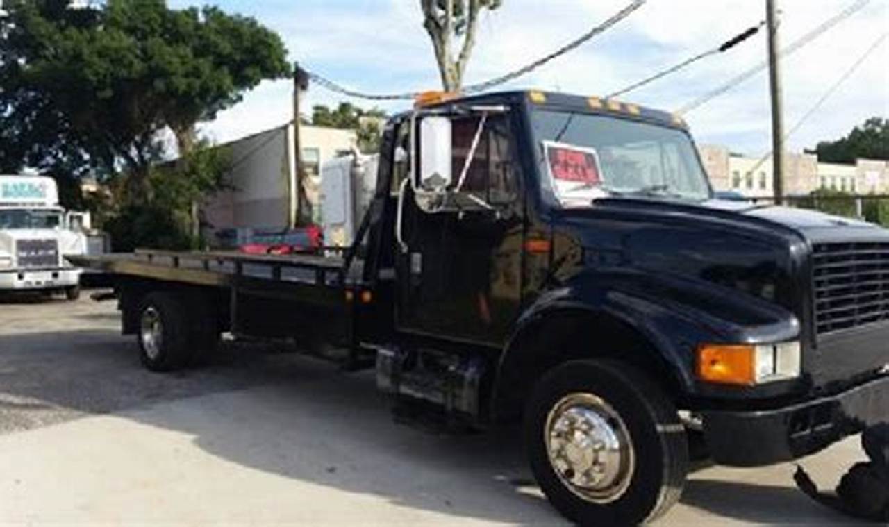 flatbed tow truck for sale in florida