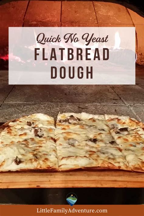 Flatbread Pizza Crust No Yeast