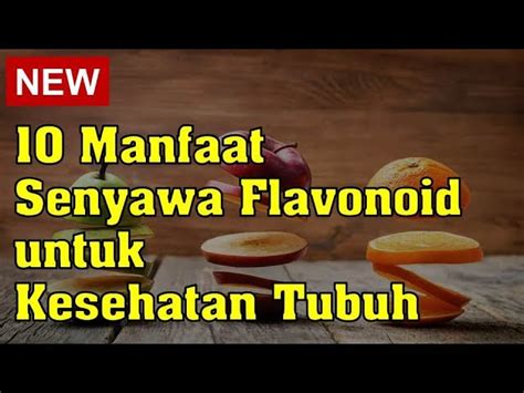 flavonoid manfaat