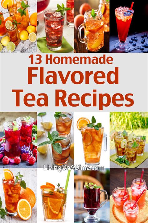 Flavored Iced Tea Recipes