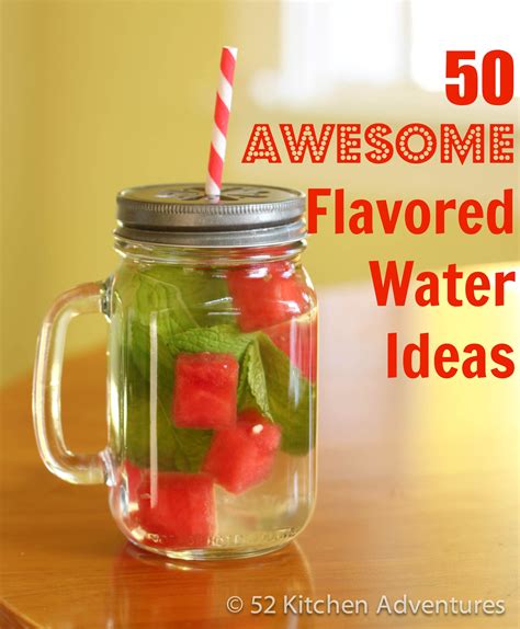 Flavored Water Ideas
