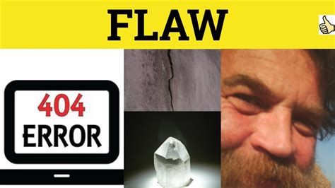 Flaw Definition Slang