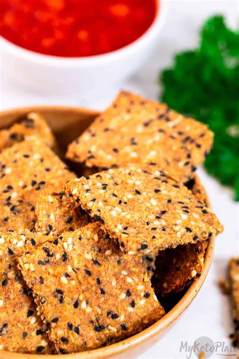 Flax Seed Crackers
