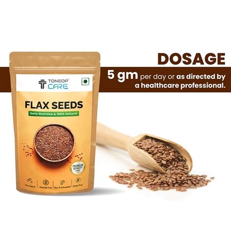 Flax Seed Dosage