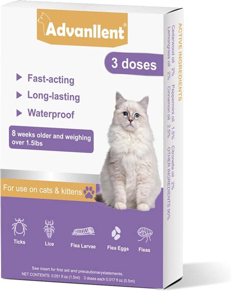 flea control for kittens 8 weeks old