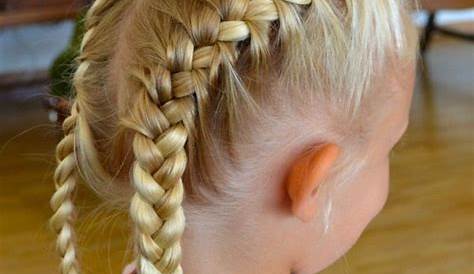70+ Niedliche Flechtfrisuren Kinder in 2020 | Little girl hairstyles