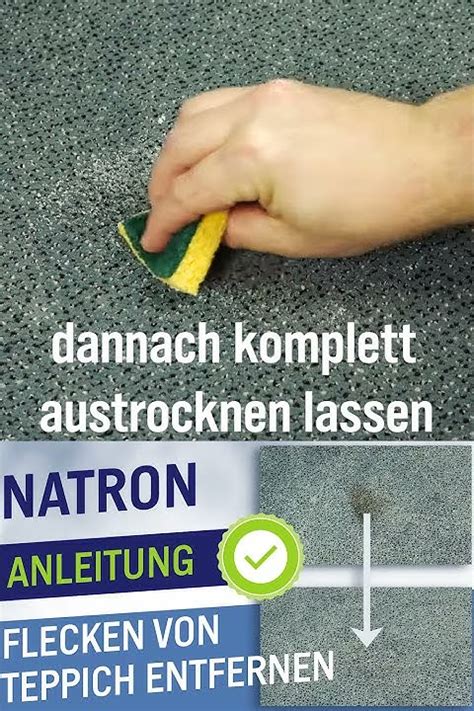 segeln Bitte schweizerisch flecken auf teppich entfernen mit natron