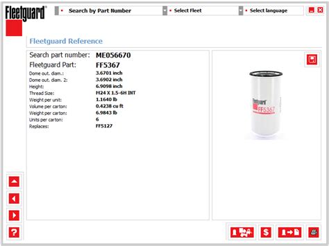 Fleetguard Filter Catalog