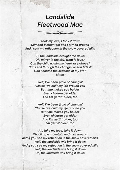 fleetwood mac songbird 2004 remaster lyrics