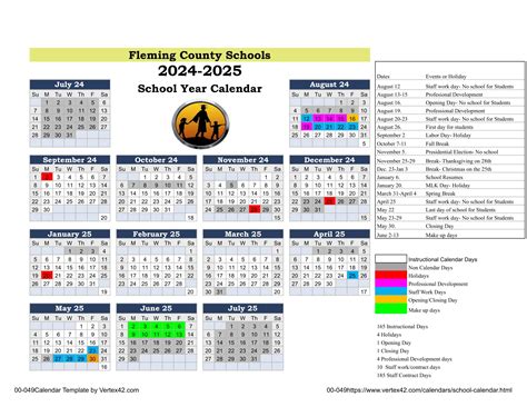 Fleming County Schools Calendar