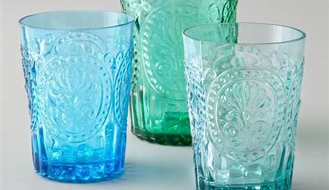 Fleur De Lis Glasses Global Amici Recycled Glass Bottles Glassware Glass