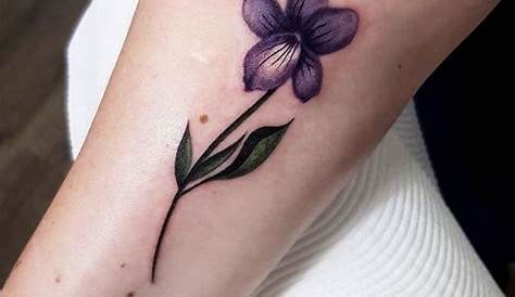 Fleur De Violette Tatouage Épinglé Sur TATS