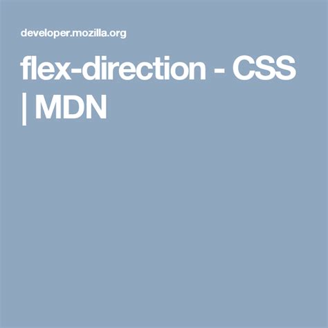 [CSS學習筆記] flexdirection 排列方法 — 1010Code