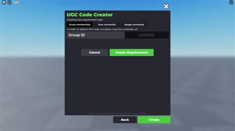 flex ugc codes codigos