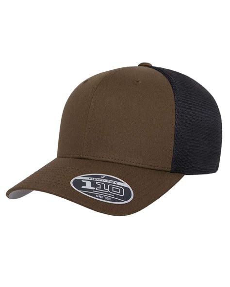 Flexfit Hat With Leather Patch