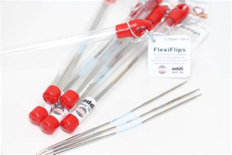 Addi FlexiFlips 8" Circular Needles, Size US 1/Metric 2.5