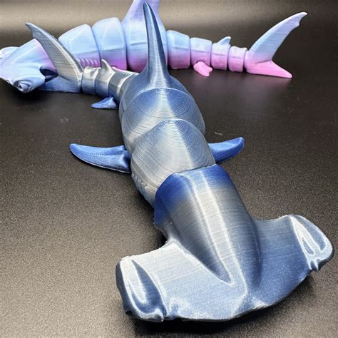 flexi shark 3d print