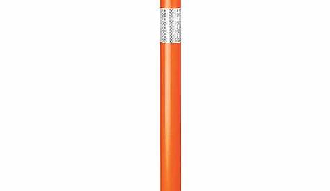 Flexible Delineator Post With Base 48 Orange (Set Of 5) Traffic 42" s 13 Lbs s