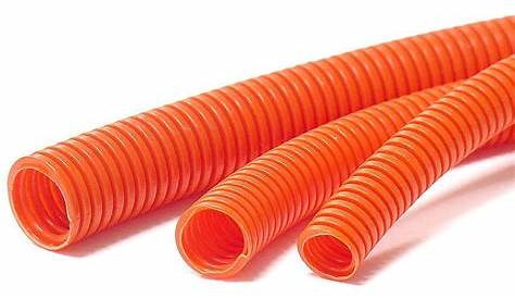 Flexible Hose Orange Sizes 1/2" () SOLD PER METER Shopee