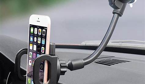 Car Phone Holder Flexible 360 Degree Adjustable Suction