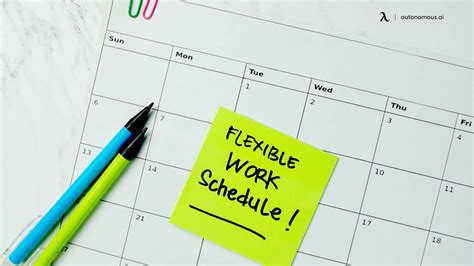 flexible work schedule federal government