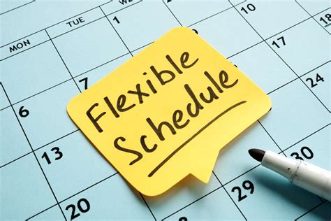 flexible work schedule meaning