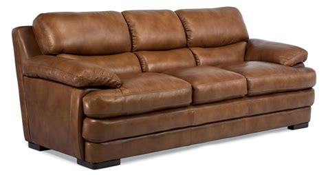 Review Of Flexsteel Dylan Leather Sofa Prices For Living Room