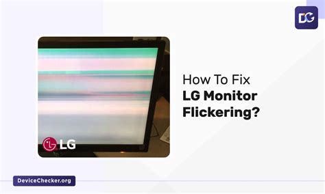 Flickering Monitor Lg