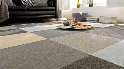 Vinylteppich modern Retro fliesen Muster vinyl teppich TenStickers