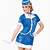 flight attendant dance costume