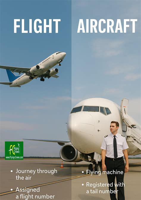 Flight And Aircraft Difference