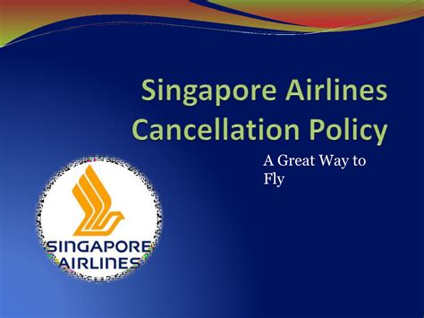 flight cancellation singapore airlines