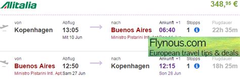flight deals to buenos aires