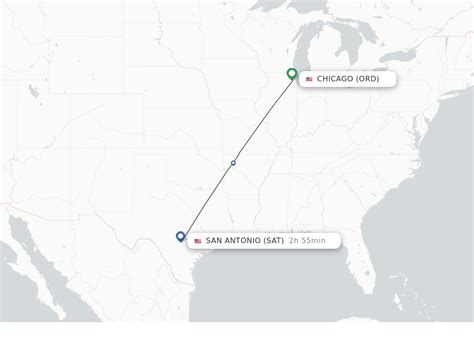 flight from chicago to san antonio time