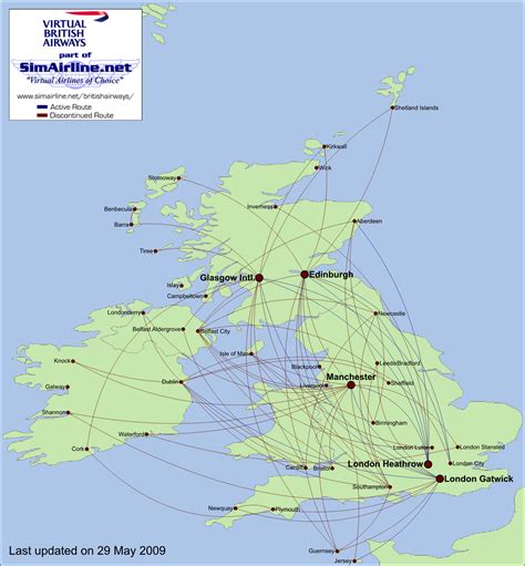 flight paths uk map