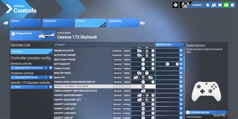 Flight Simulator Xbox Settings