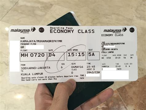 flight ticket klia to singapore