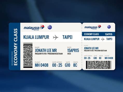 flight ticket malaysia airline