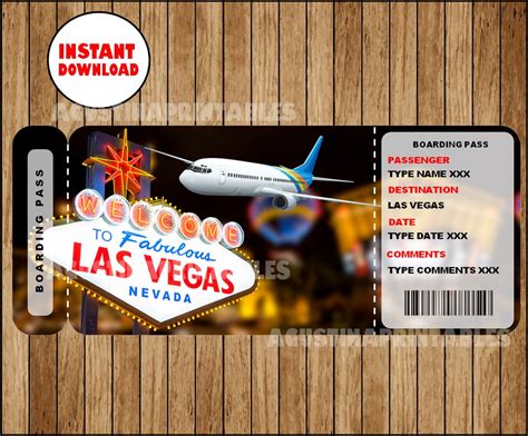 flight ticket to las vegas