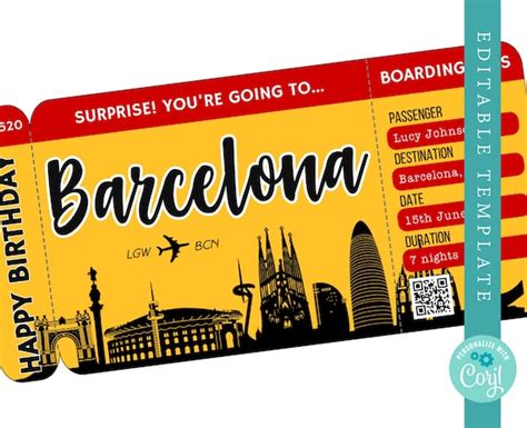 flight tickets to barcelona